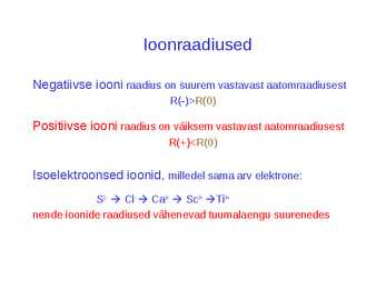 Keemilised elemendid #14