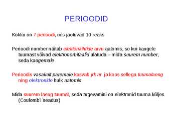 Keemilised elemendid #5