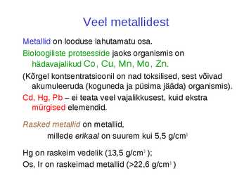 Keemilised elemendid #7