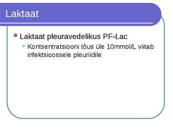 Süsivesikute ainevahetus ja labordiagnostika #28
