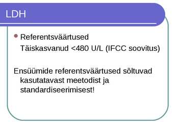 Süsivesikute ainevahetus ja labordiagnostika #33
