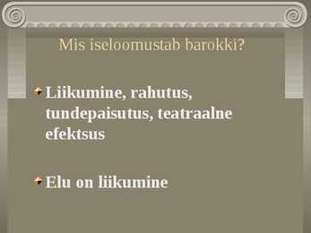 Muusikaajalugu sissejuhtatav loeng #5
