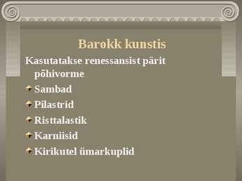 Muusikaajalugu sissejuhtatav loeng #7
