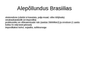 Hispaania ja Brasiilia #5