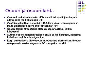 Osoon esitlus #5