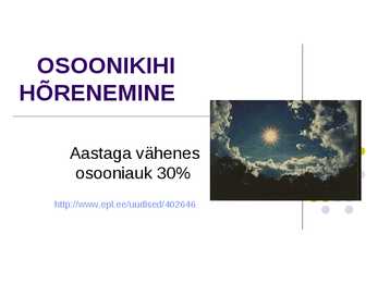 Osoon esitlus