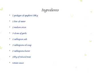 Spaghetti Bolognese #2