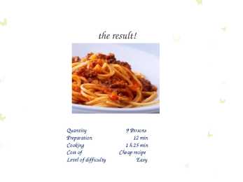 Spaghetti Bolognese #6