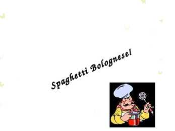 Spaghetti Bolognese