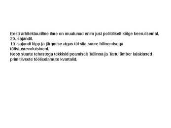 Eesti Arhitektuur #2