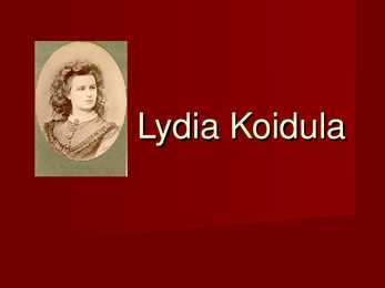Lydia Koidula