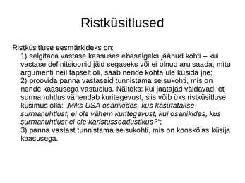 Väitlus #21