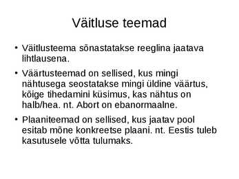 Väitlus #4