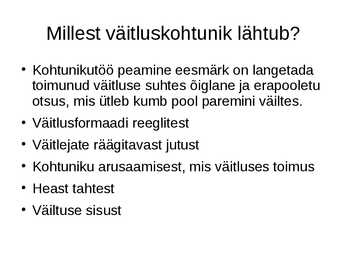 Väitlus #6