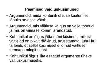 Väitlus #7