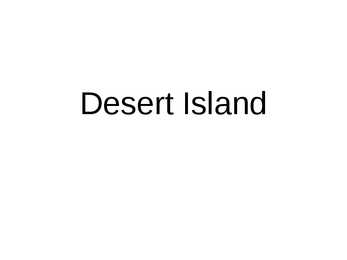 Desert island