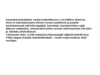 Fukushima kriisi tagajärgede aktuaalsusest 2014 #5