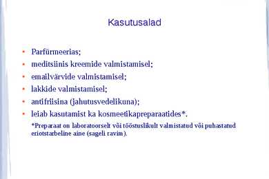 Alkoholid-Keemia slide #8
