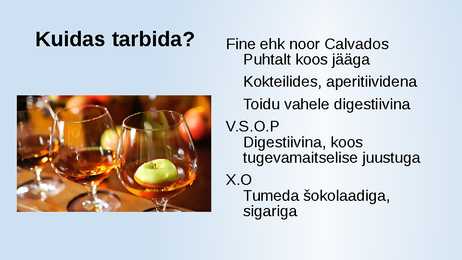 Calvadosi töötlemine #12