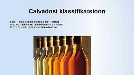 Calvadosi töötlemine #5