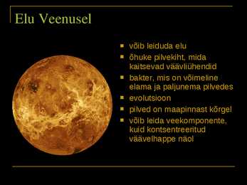Veenus-esitlus #11