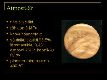 Veenus-esitlus #3