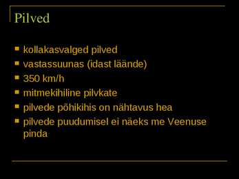Veenus-esitlus #4