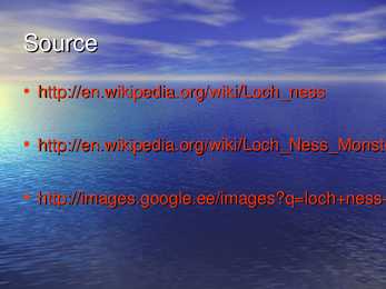 Loch Ness - Esitlus #17