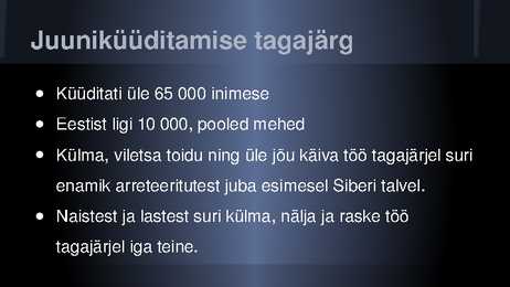 Küüditamine Baltimaades #5