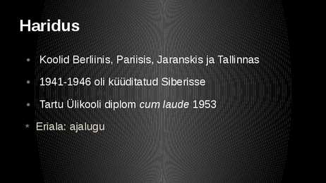 Lennart Georg Meri #3