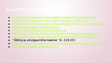 Halogeenid #30