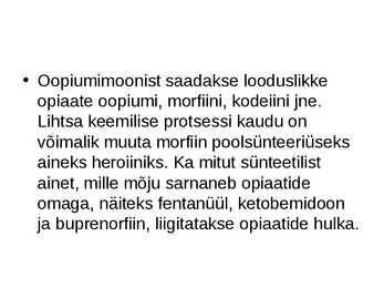 Oopiumimooni ehk unimagun #4