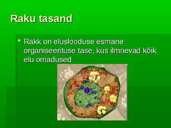 Bioloogia uurib elu #5