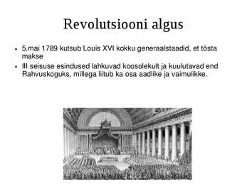 Suur Prantsuse revolutsioon 1789-1799 #3