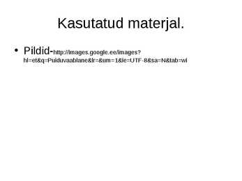 Puiduvaablane #6