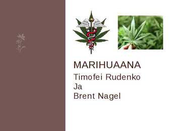 MARIHUAANA