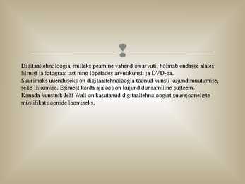Uued meediad kunstis #24
