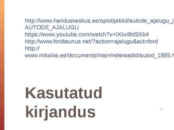 Autoajastu #12