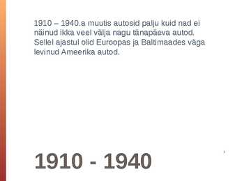 Autoajastu #7