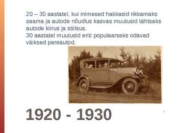 Autoajastu #8