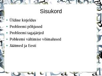 Jäätmeprobleemid-powerpoint #2