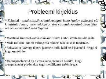 Jäätmeprobleemid-powerpoint #3