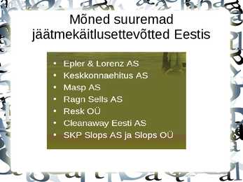 Jäätmeprobleemid-powerpoint #9
