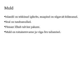 islandi üldandmed #13