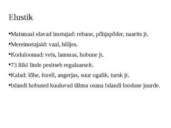 islandi üldandmed #8