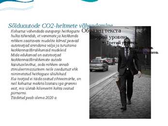 Esitlus-CO2 HEIDETE VÄHENDAMISE VÕIMALUSED #2