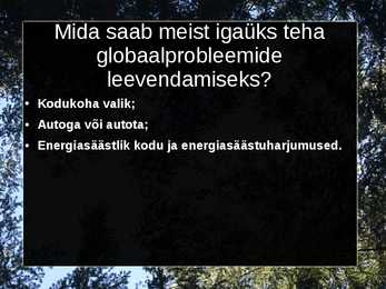 Kliima ja selle muutus #11
