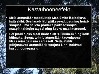 Kliima ja selle muutus #3
