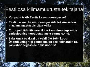 Kliima ja selle muutus #8