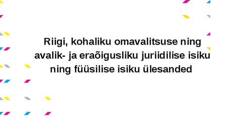 Rahvatervise seadus #8
